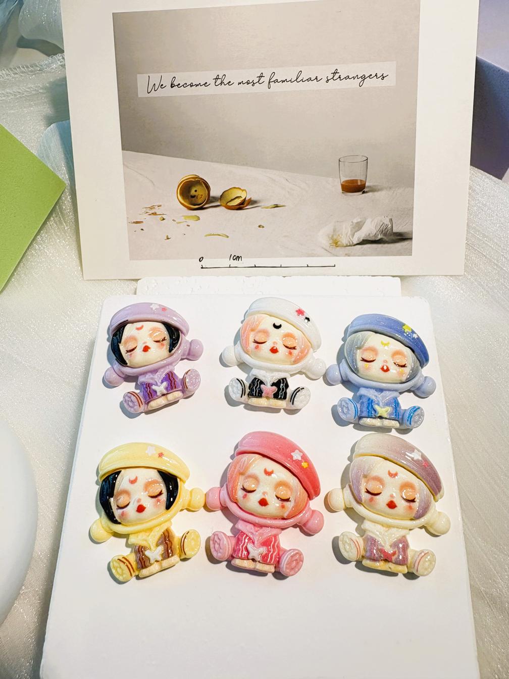 Cute Cartoon Resin DIY Accessories for Hair Clips, Keychains, Phone Cases, and Jewelry
