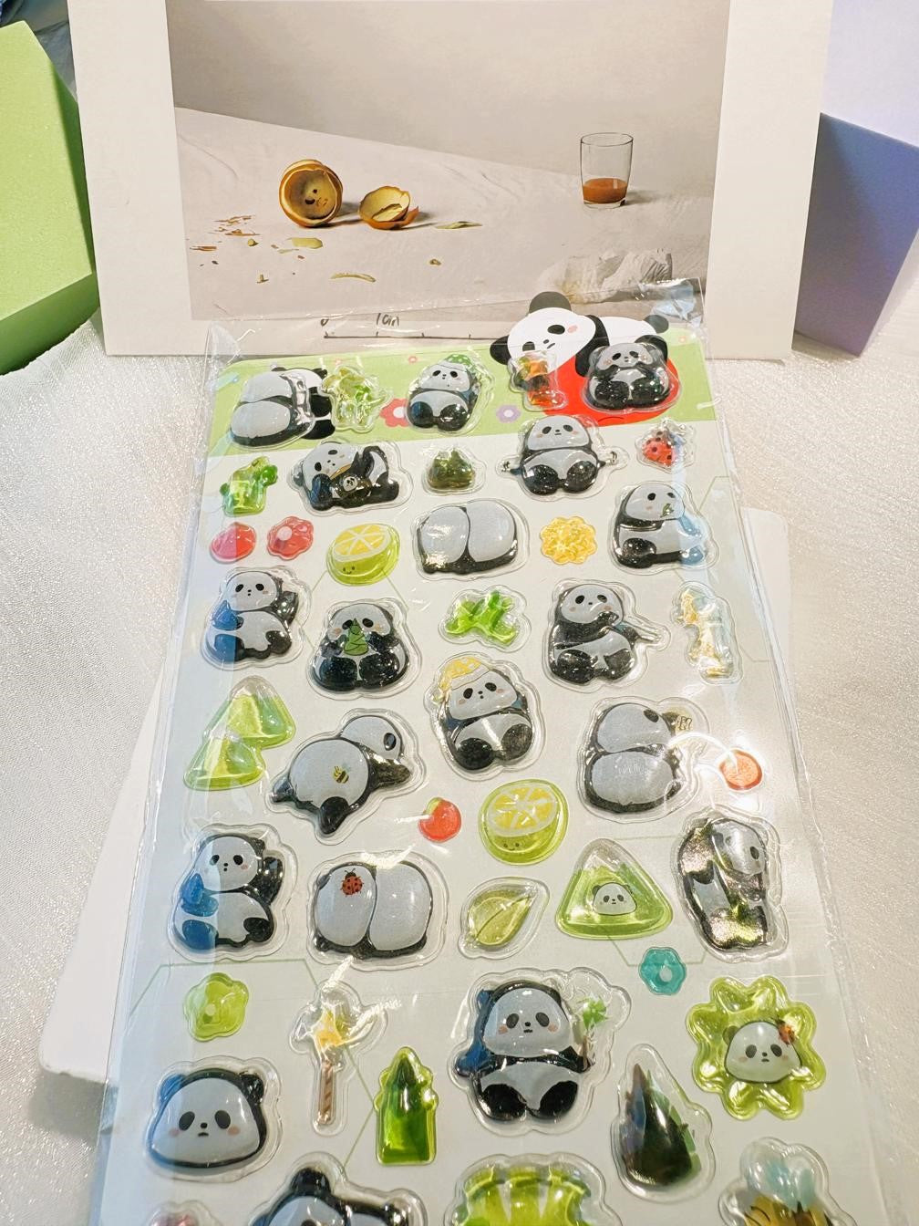 New DIY Stickers - Cartoon / 3D / Gem / Diamond / Bubble