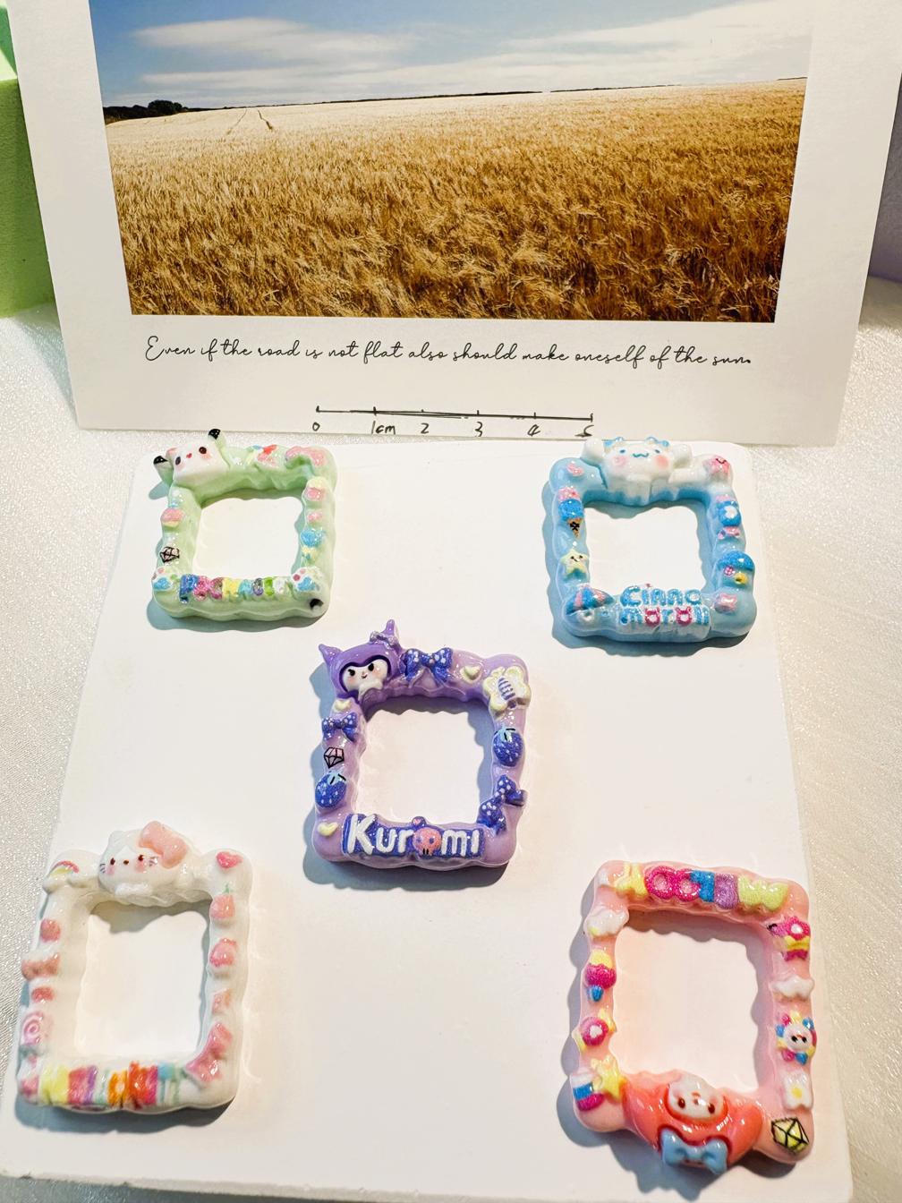 Cute Cartoon Resin DIY Accessories for Hair Clips, Keychains, Phone Cases, and Jewelry