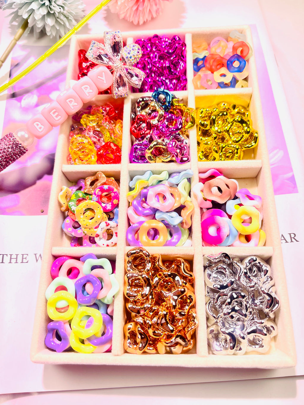 #04 High-quality gemstone accessories for bracelets/necklaces/earrings/mobile phone cases