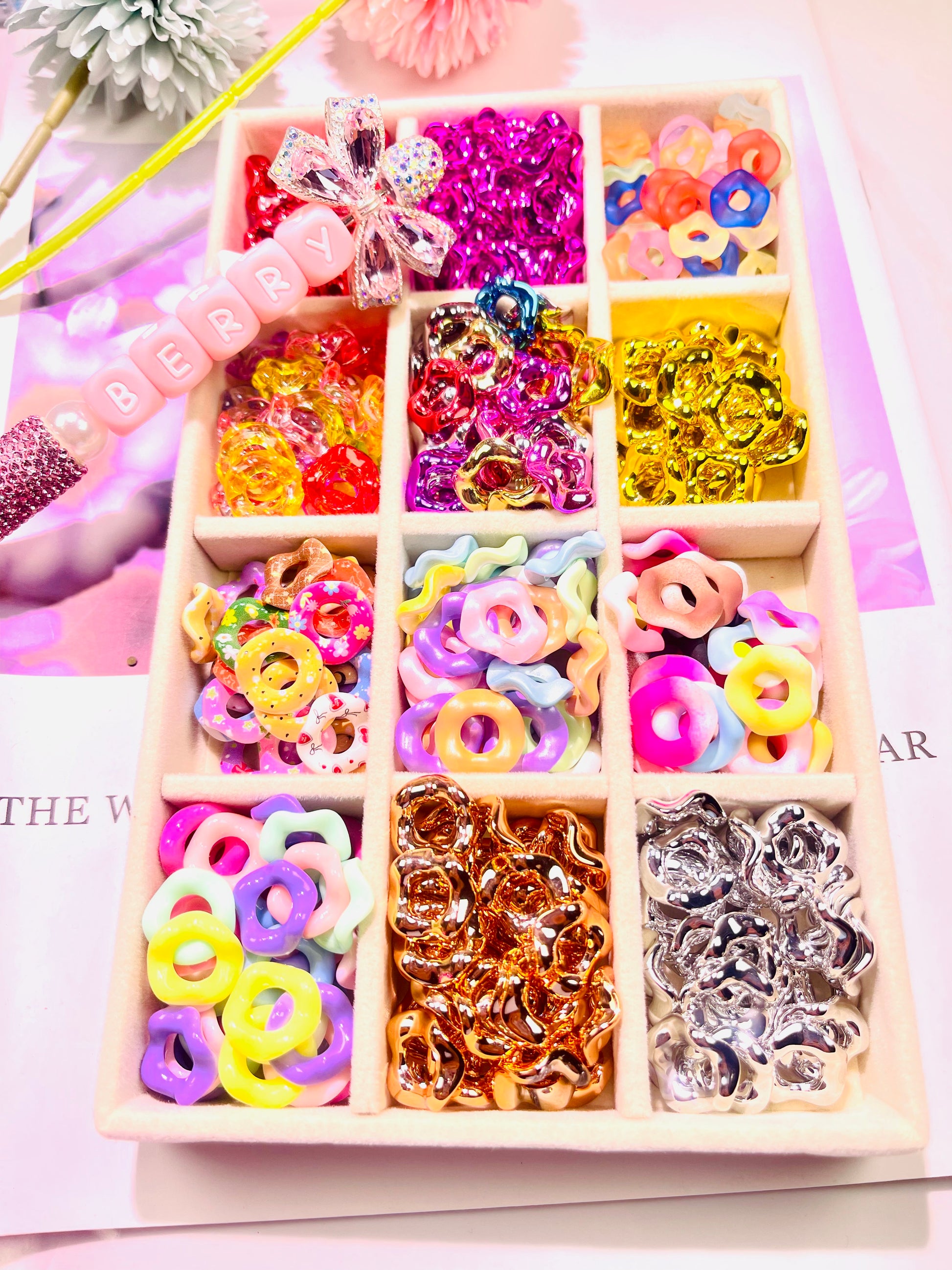 #04 High-quality gemstone accessories for bracelets/necklaces/earrings/mobile phone cases