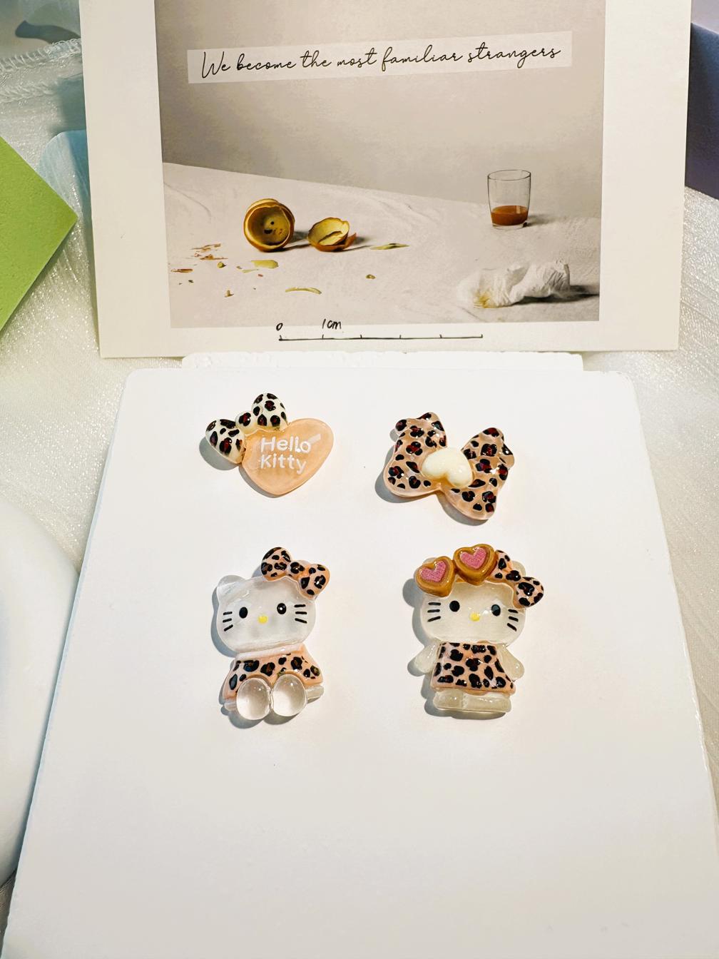 Cute Cartoon Resin DIY Accessories for Hair Clips, Keychains, Phone Cases, and Jewelry