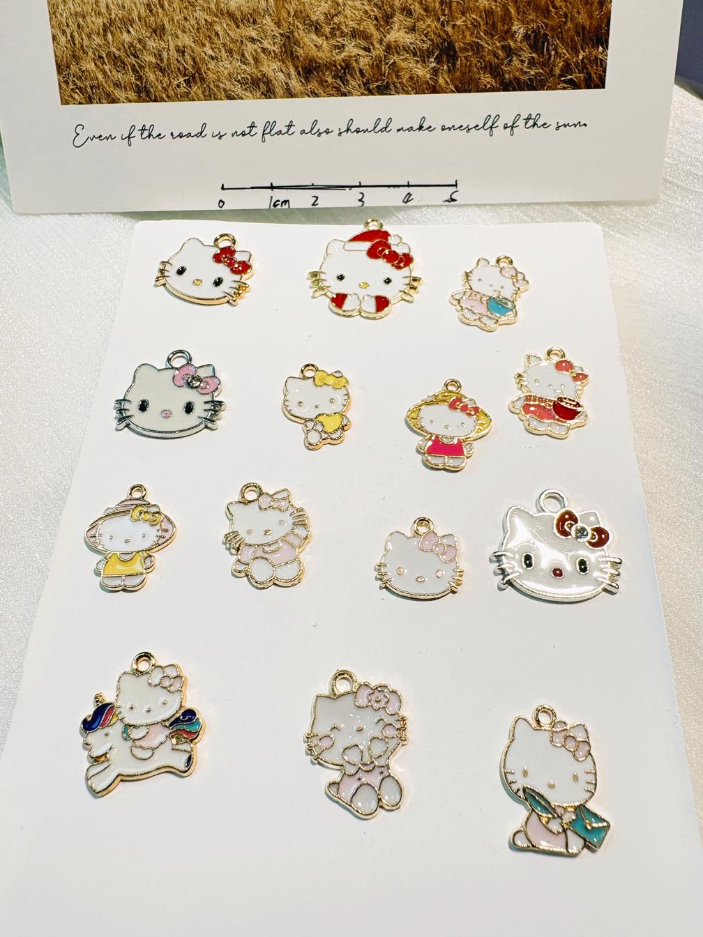z_ Cute alloy cartoon bracelet DIY accessories